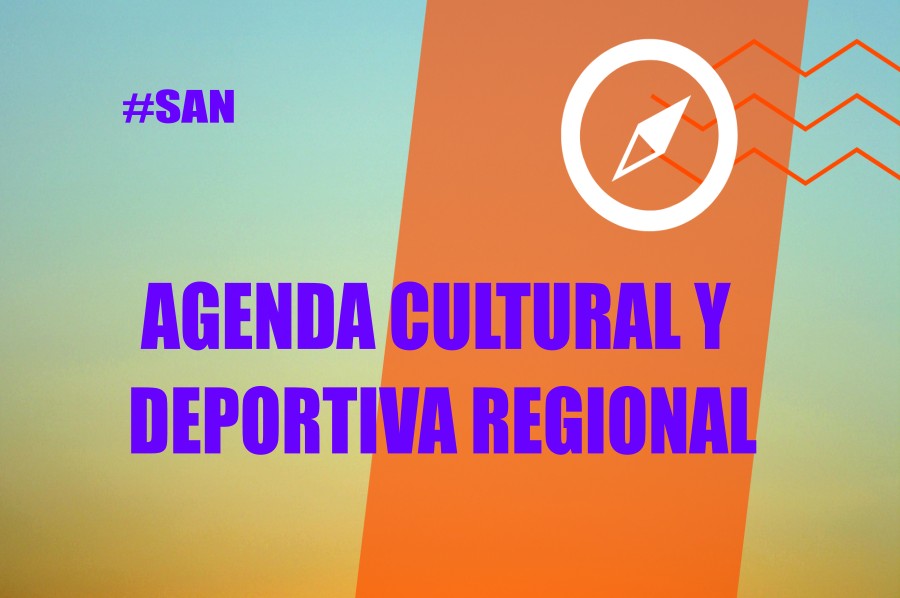 PORTADA AGENDA CULTURAL Y DEPORTIVA REGIONAL