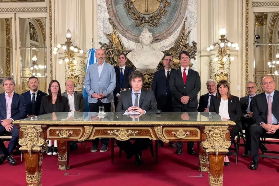 Cadena Nacional Javier Milei - SAN