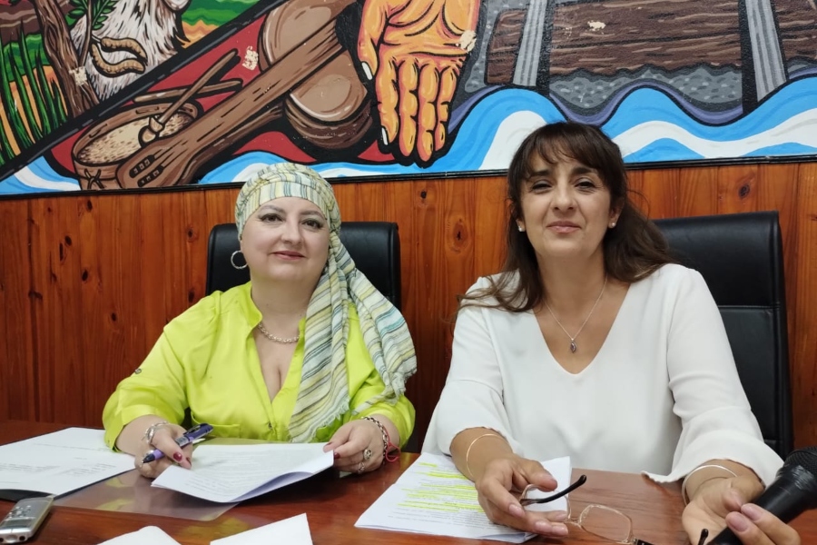Presidenta Concejo Deliberante y Secretaria - SAN