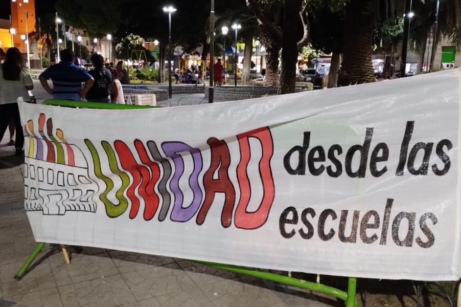 Cacerolazo docente - portada - SAN