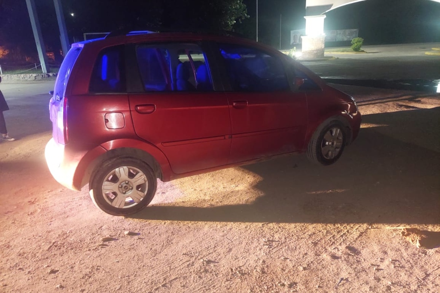 Automóvil secuestrado - URDT - SAN