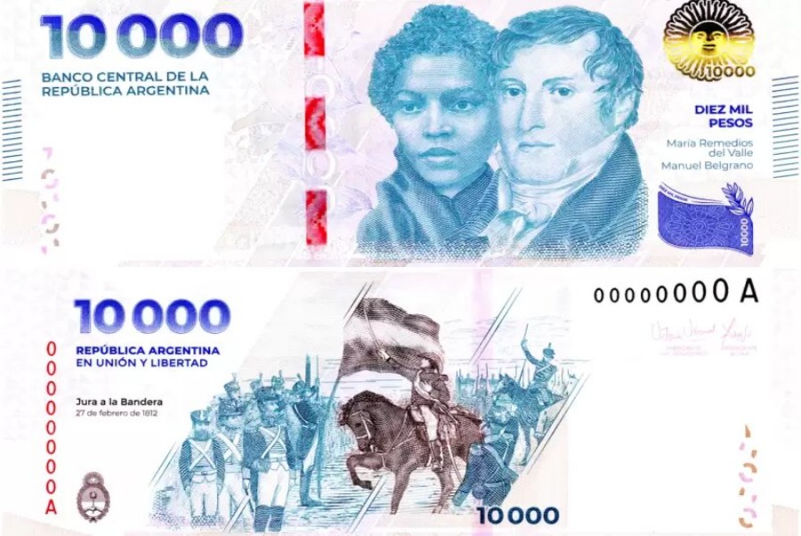 Billete 10000 pesos