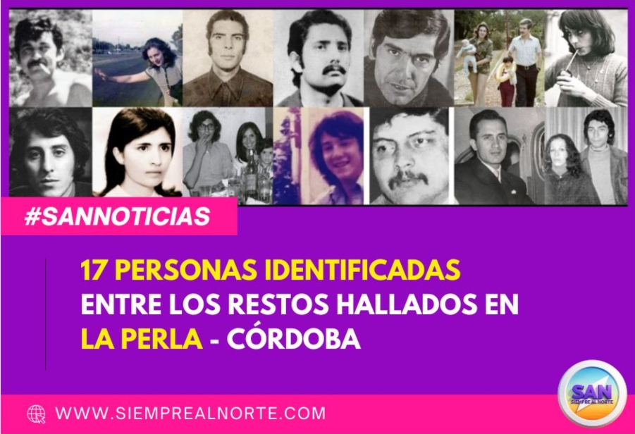 17 personas identificadas en La Perla - SAN