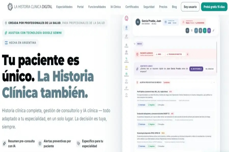 Historia Clínica Digital - SAN